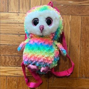 3 for $20 - Rainbow Owl Mini Backpack